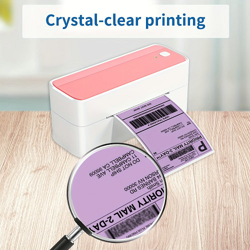 color thermal label paper